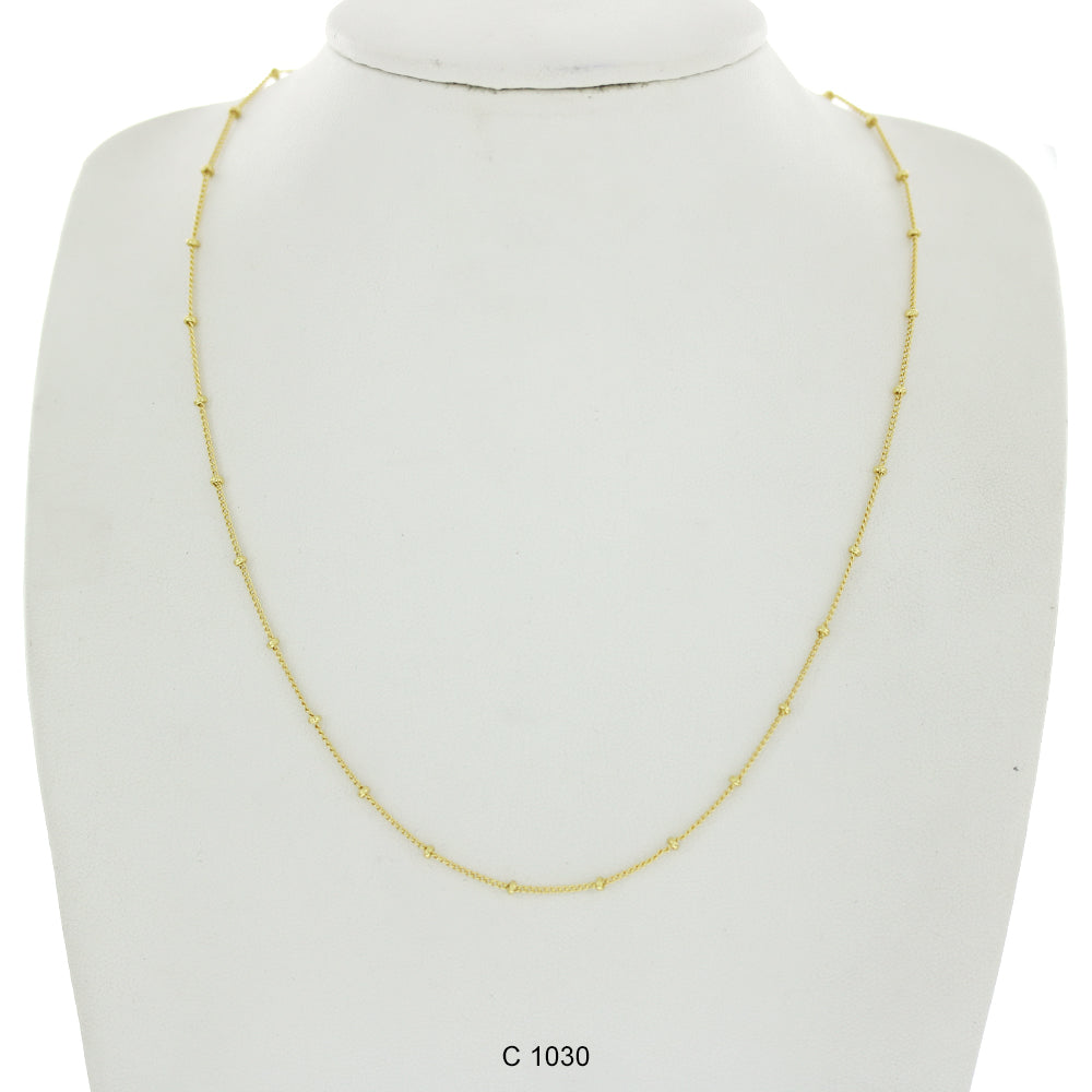 Gold Plated Chain C 1030