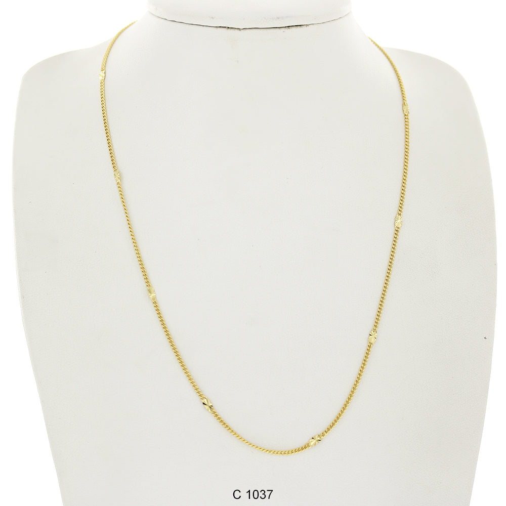 Gold Plated Chain C 1037