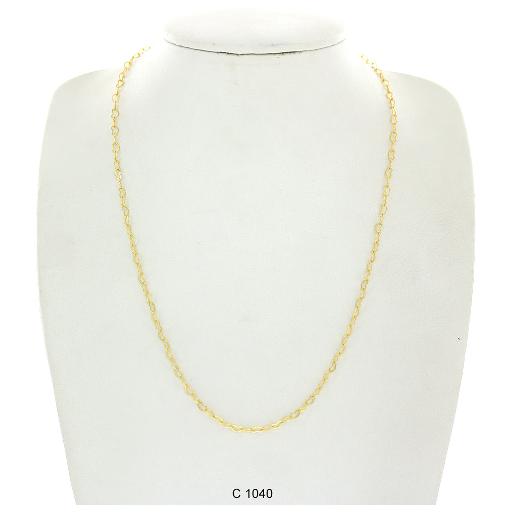 Gold Plated Chain C 1040