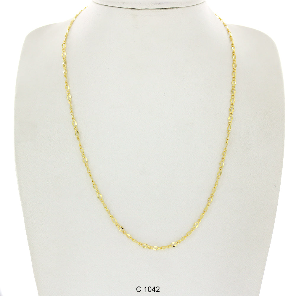 Gold Plated Chain C 1042