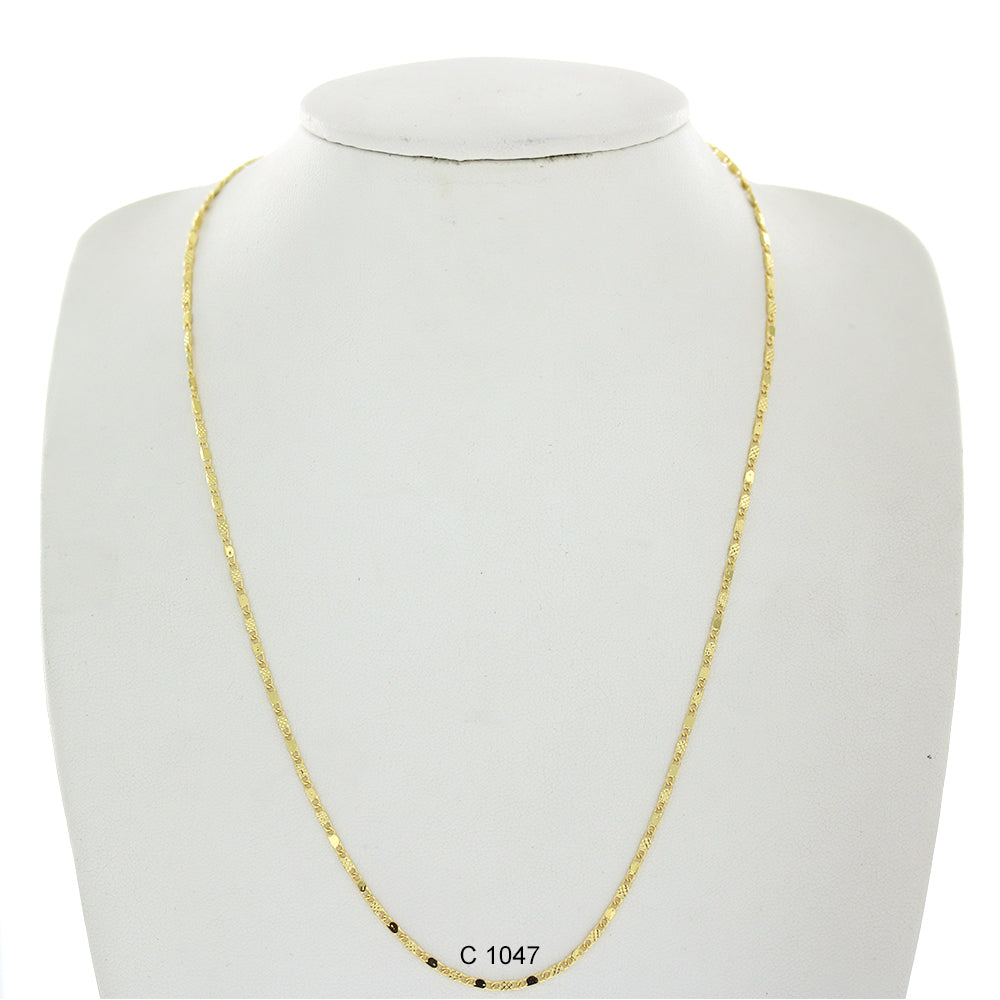 Gold Plated Chain C 1047
