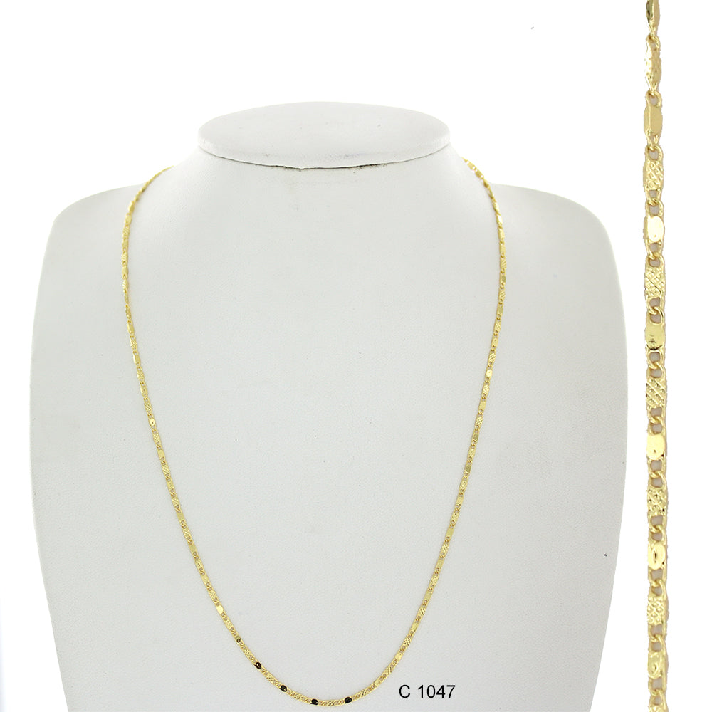 Gold Plated Chain C 1047
