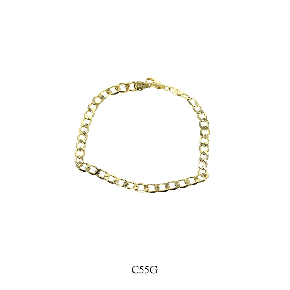 5.5 MM Cuban Bracelet C55G