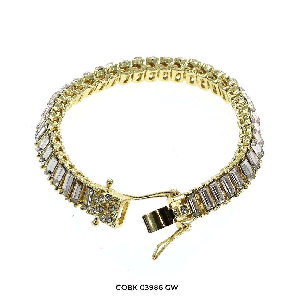 8 MM Hip Hop Bracelet COBK 03986 GW