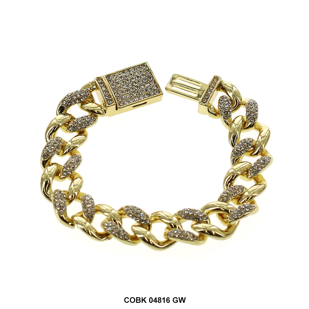 14 MM Hip Hop Bracelet COBK 04816 GW