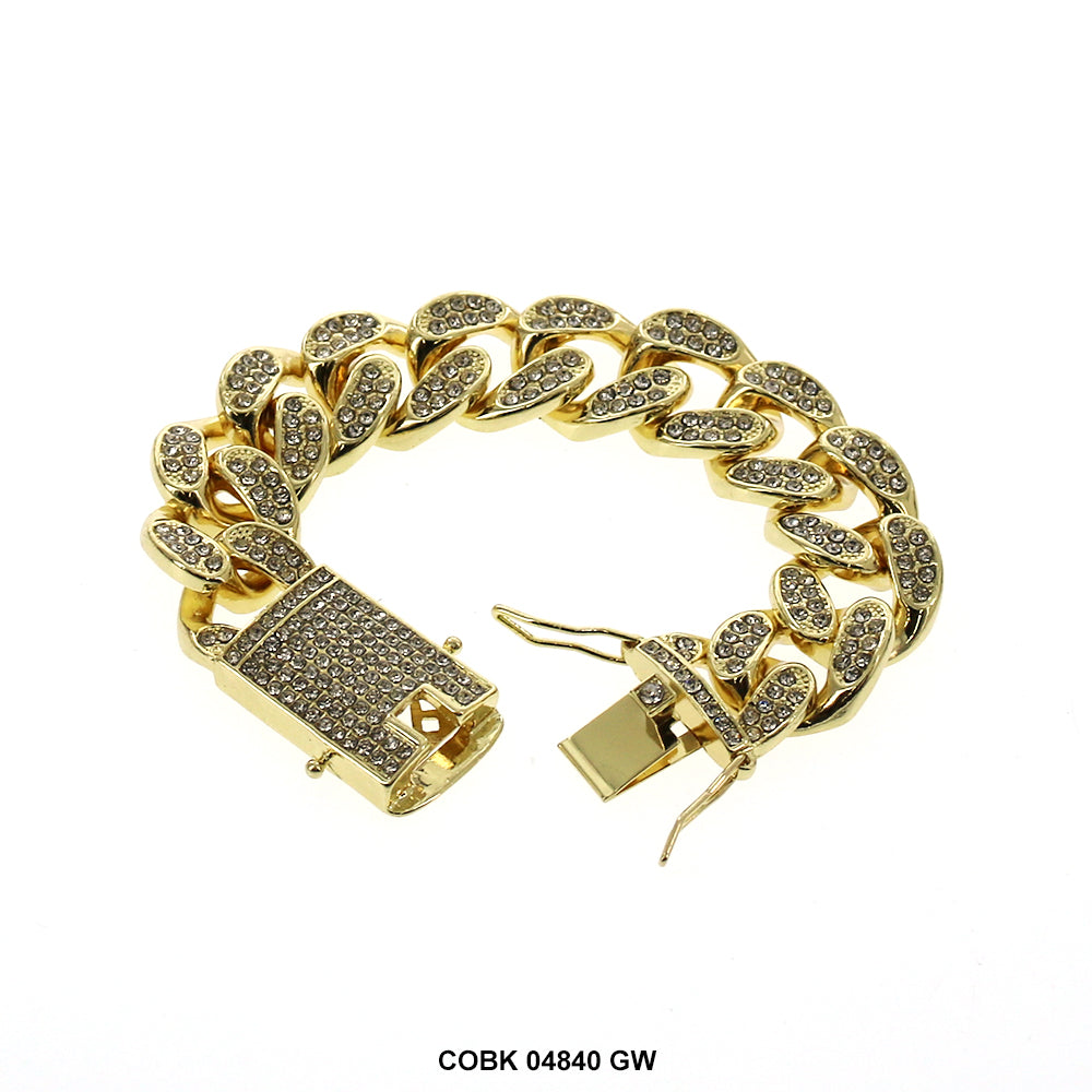 19 MM Hip Hop Bracelet COBK 04840 GW