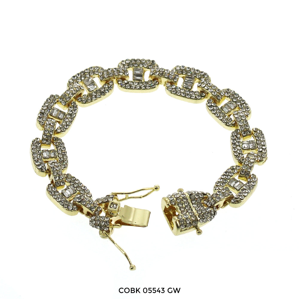 12 MM Hip Hop Bracelet COBK 05543 GW