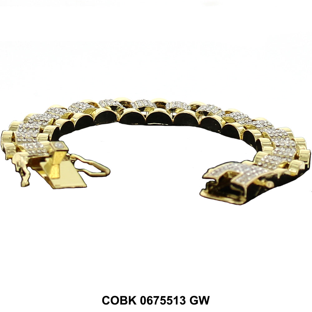 Pulsera Hip Hop 13 MM COBK 03987 GW