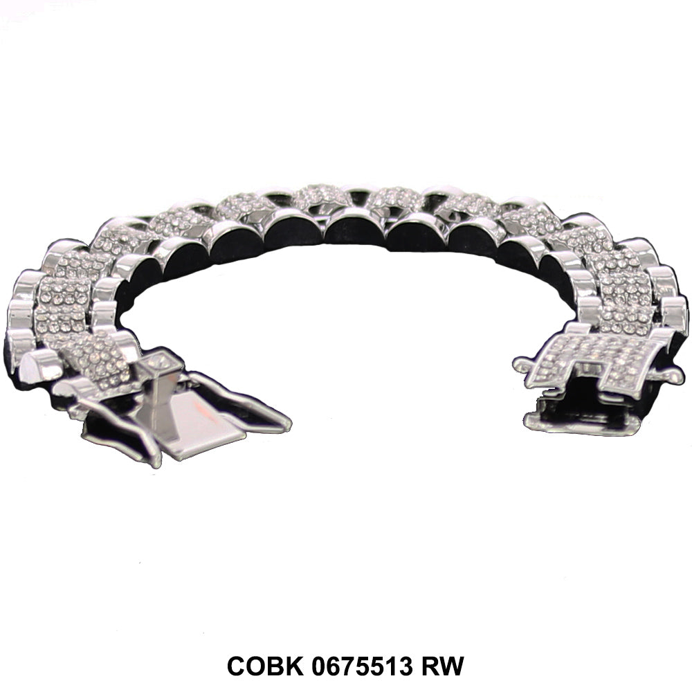 Pulsera Hip Hop 13 MM COBK 03987 GW