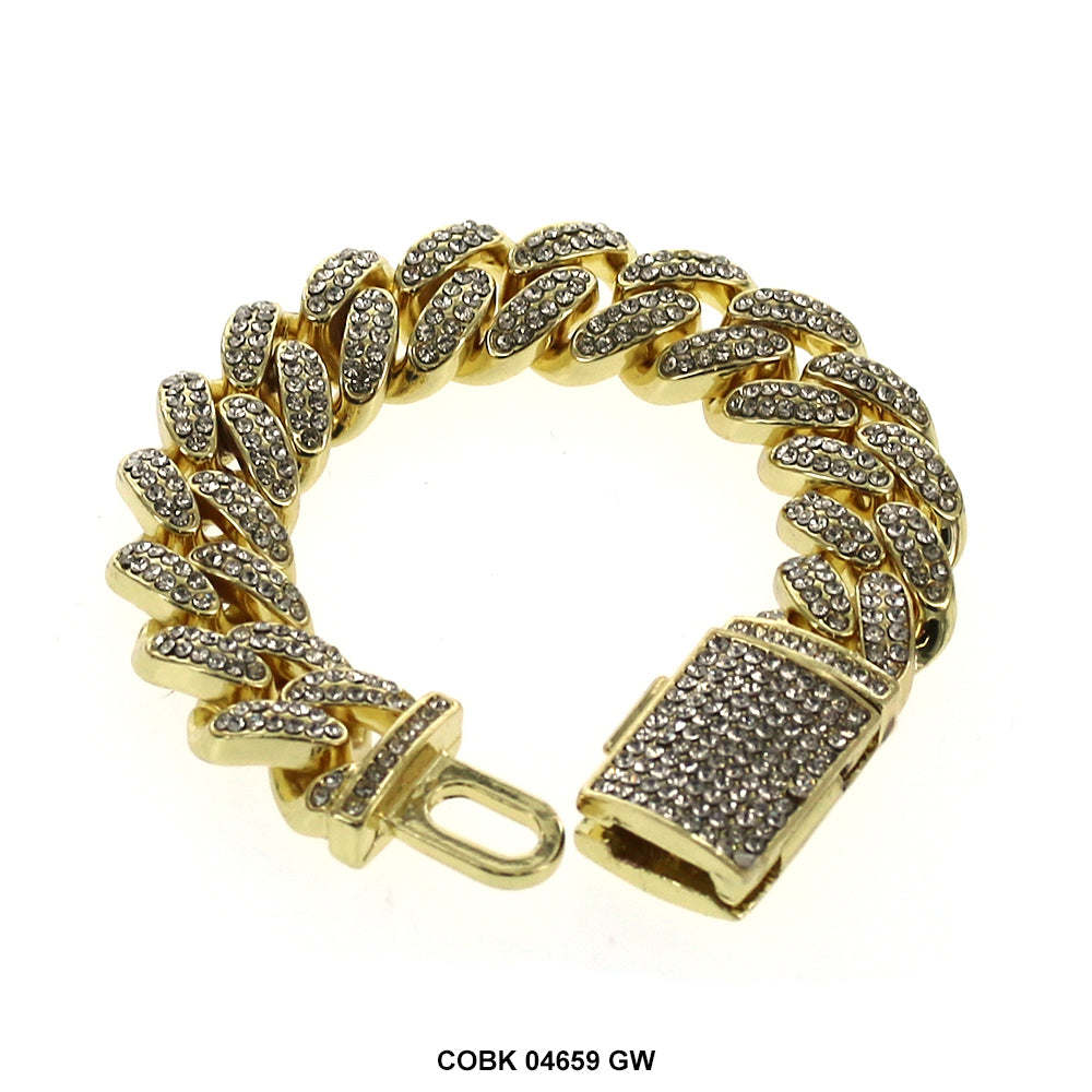 15 MM Hip Hop Bracelet COBK 04659 GW