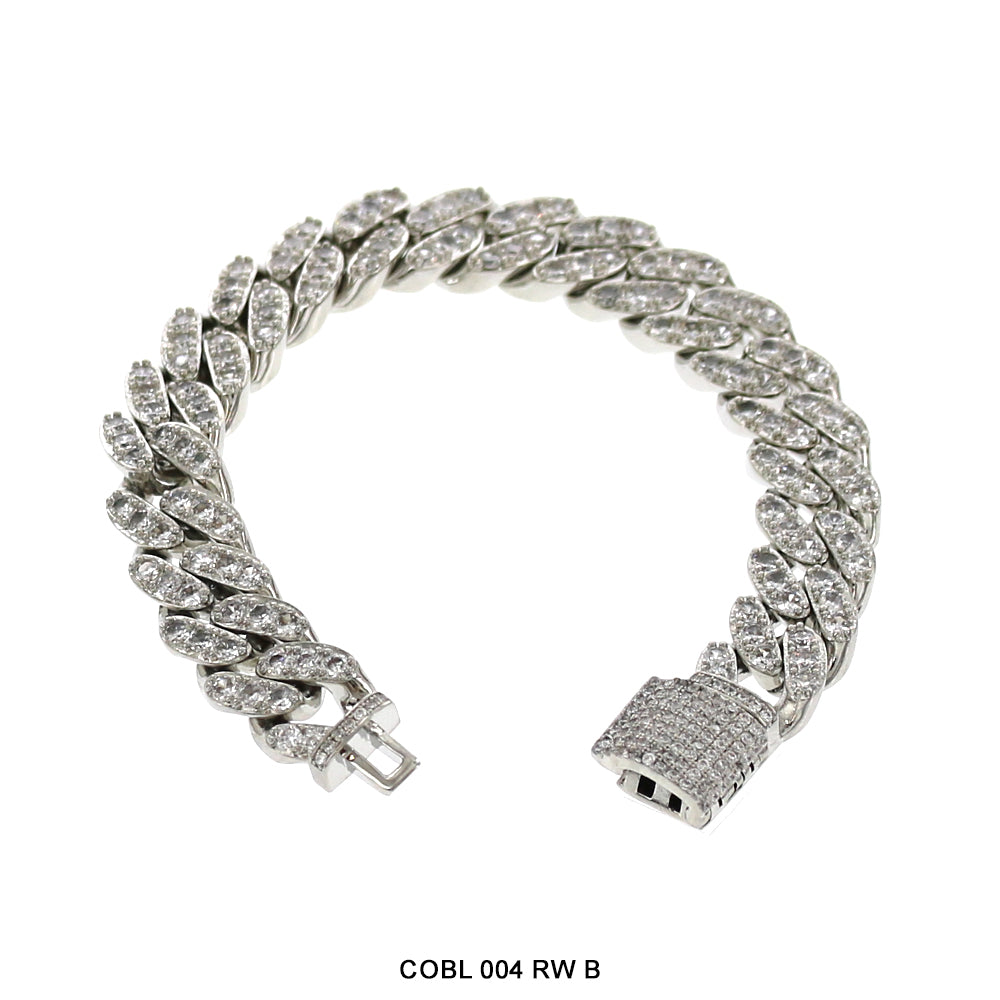 12 MM Hip Hop Bracelet COBL 004 RW