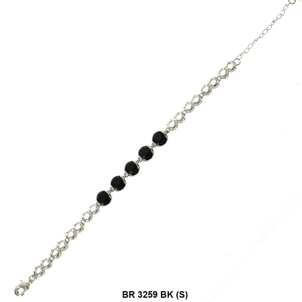 Pulsera CZ BR 3259 BK S