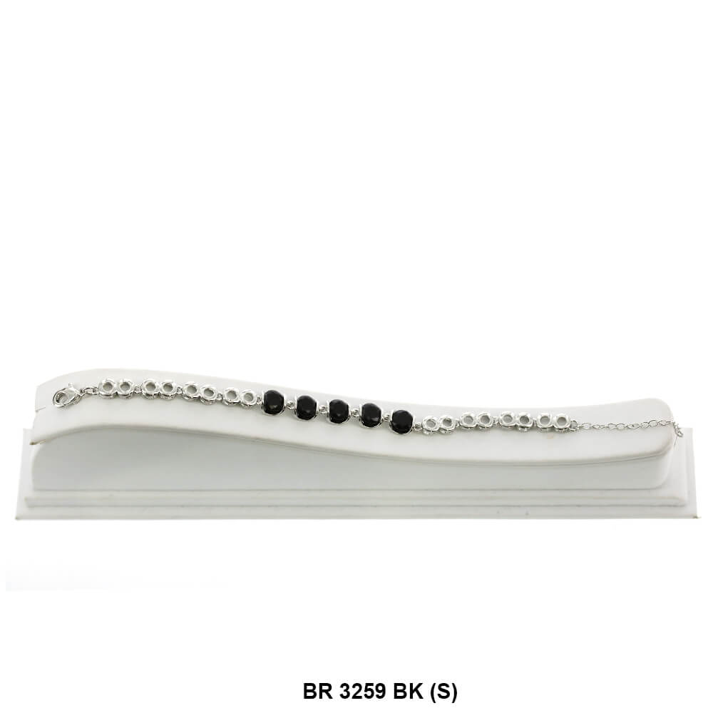 Pulsera CZ BR 3259 BK S