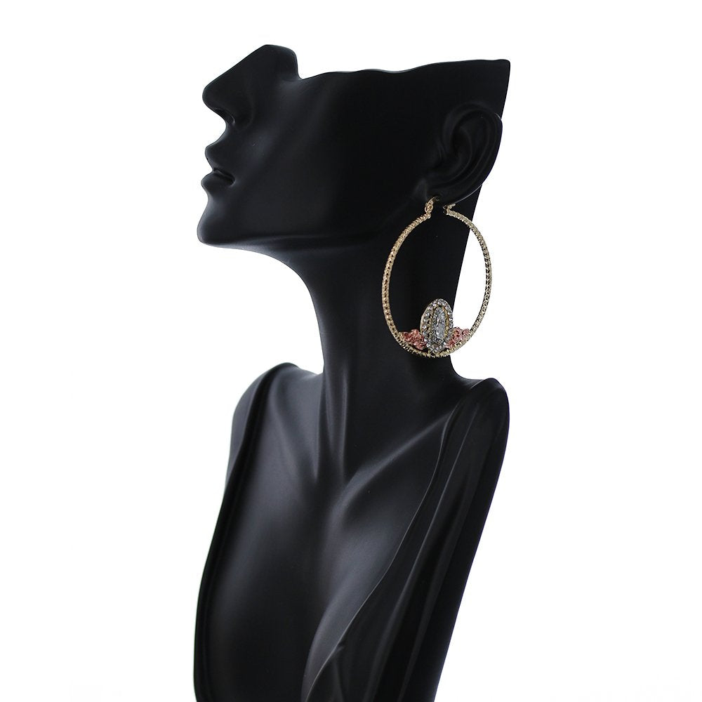 Guadalupe Hoop Earrings E 1337 W