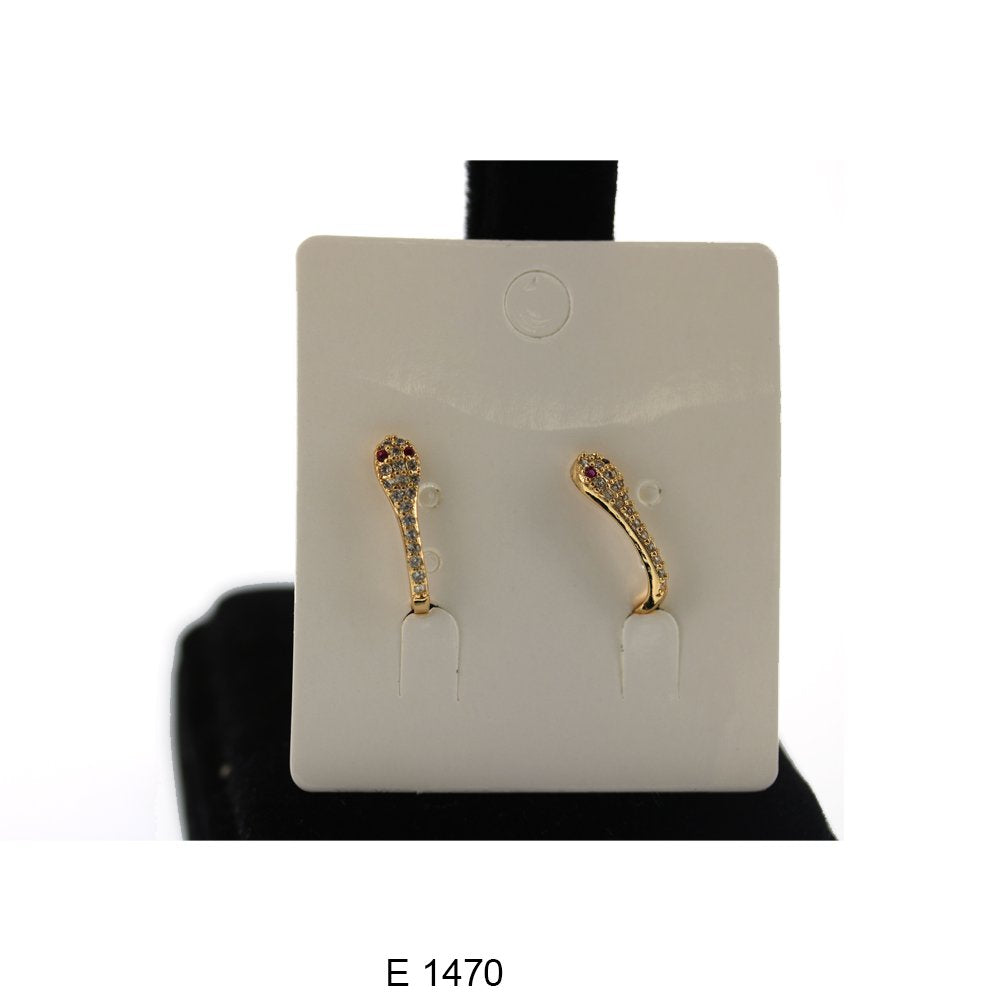 Pendientes Gancho Serpiente E 1470