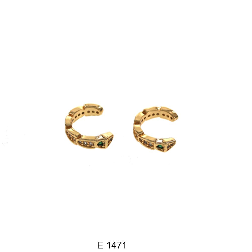 Snake Hook Earrings E 1471