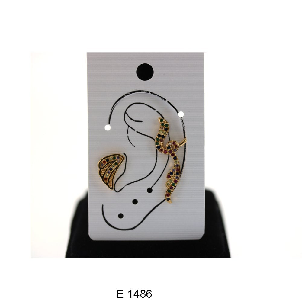 Hook And Stud Earrings Set E 1486 M