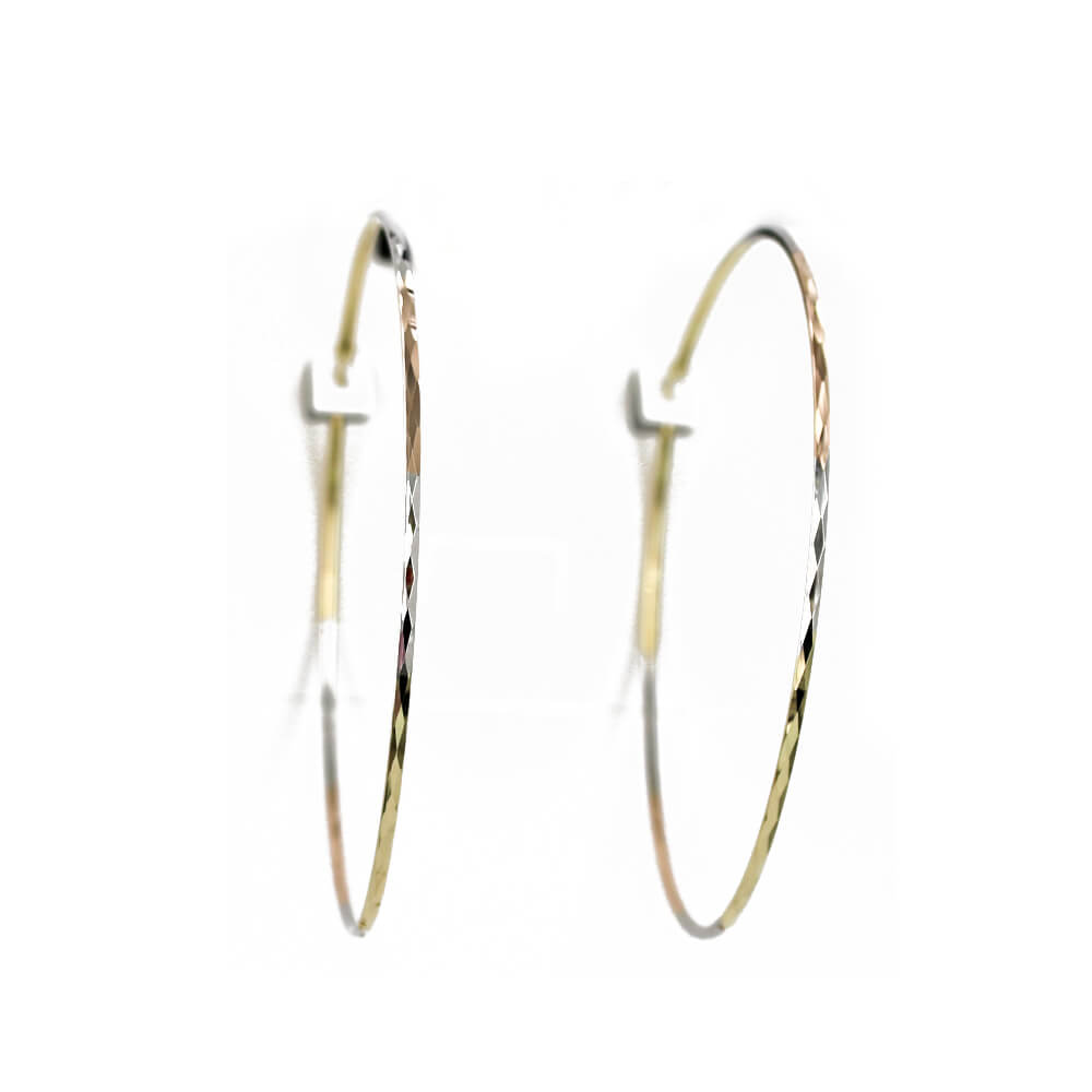 2 MM Hoop Earrings E 5071