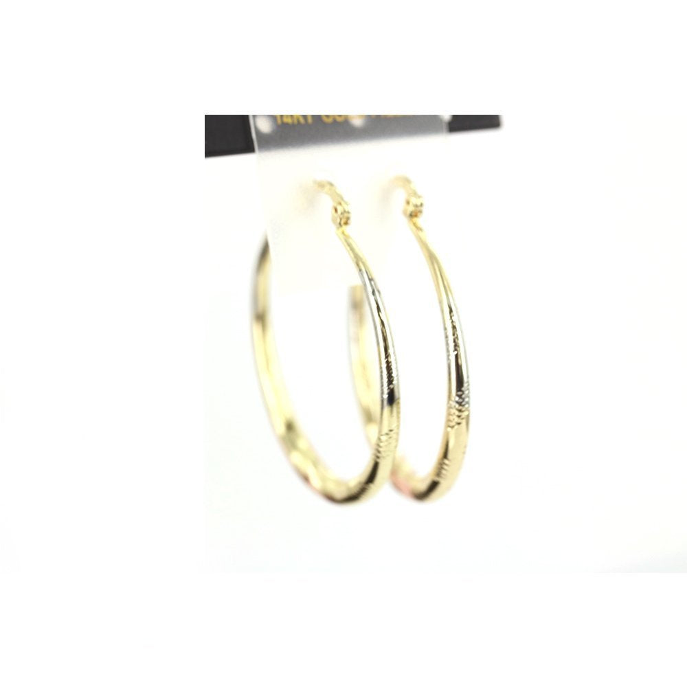 Round Hoop Earrings E 5183