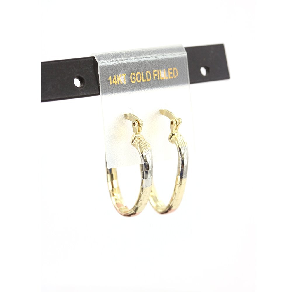 Tear Drop Hoop Earrings E 5192