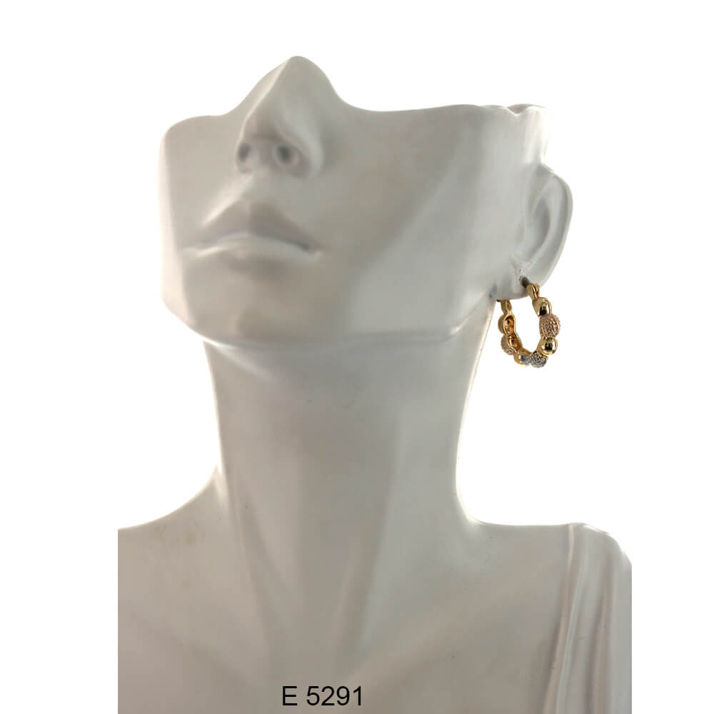Filligree Hoop Earrings E 5291
