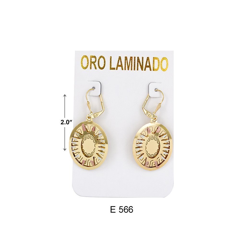 Round Earrings E 566