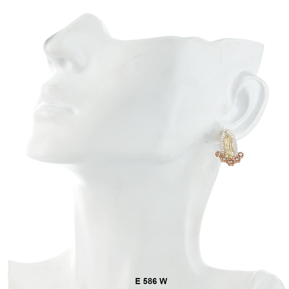 Guadalupe Stud Earrings E 586 W