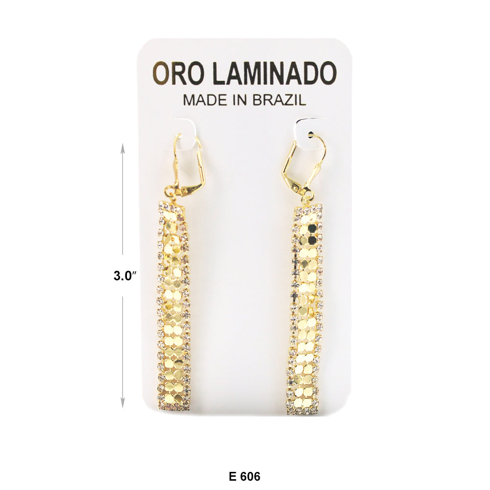 Hanging Mesh Earrings E 606