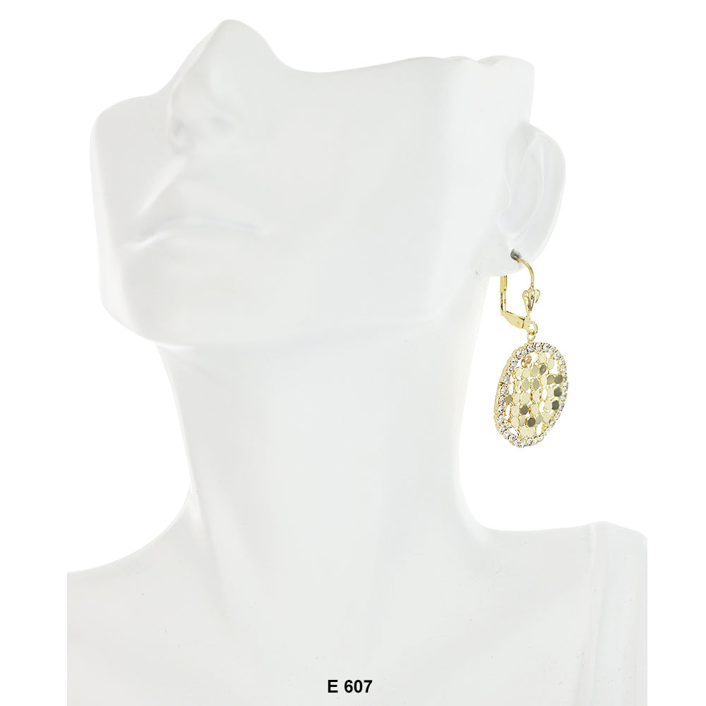 Hanging Mesh Earrings E 607