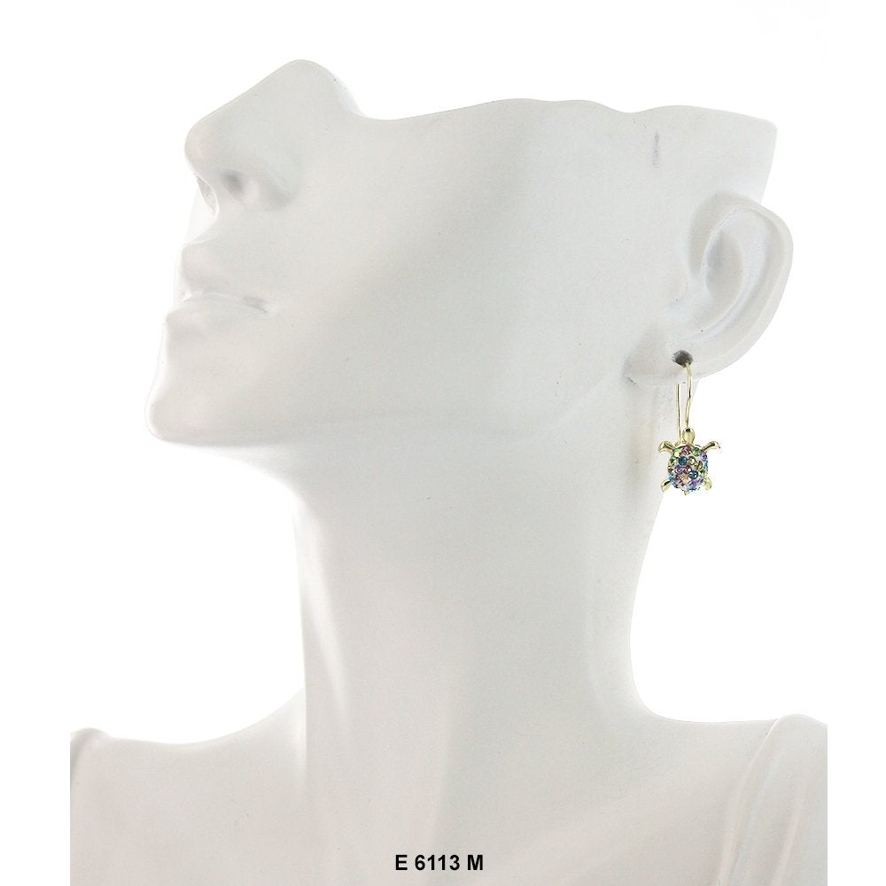 Turtle Earrings E 6113 M