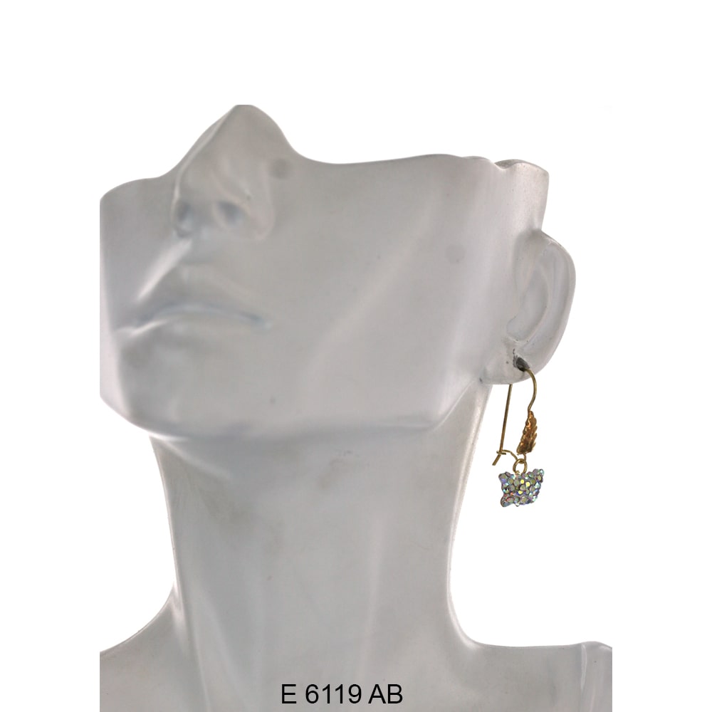 Butterfly Earrings E 6119 AB