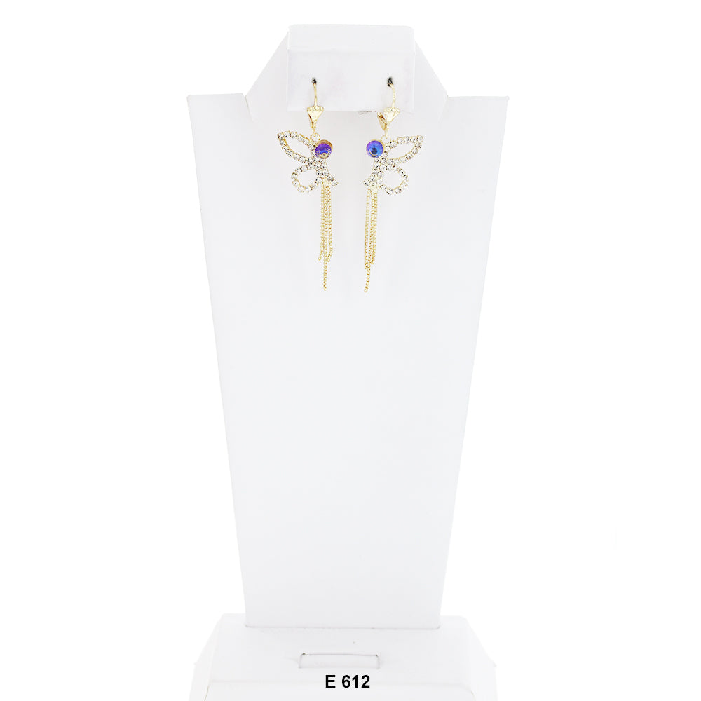 Butterfly Earrings E 612