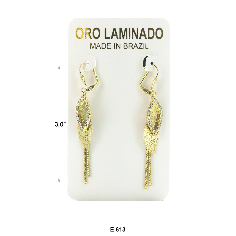 Hanging Leaves Earrings E 613