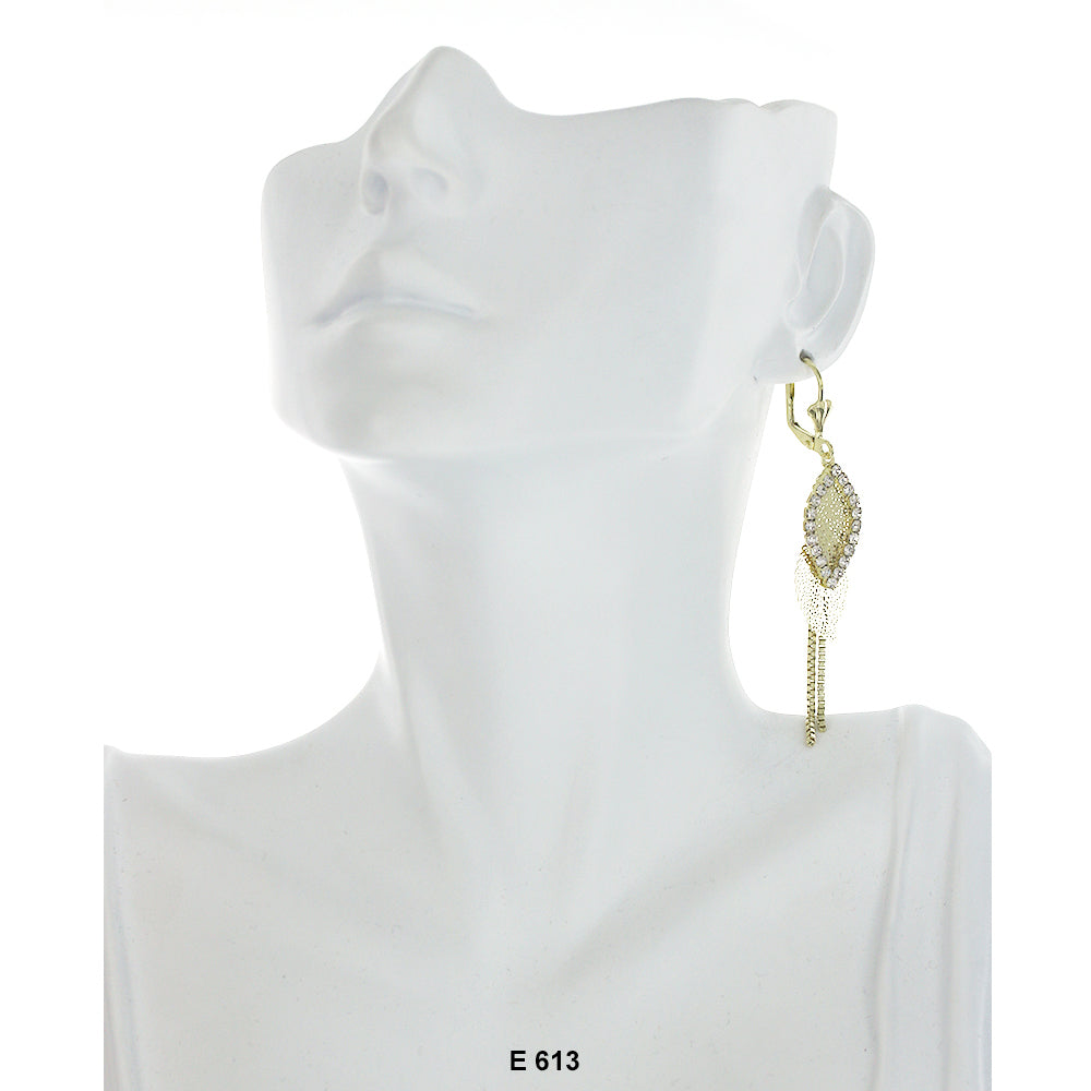 Hanging Leaves Earrings E 613