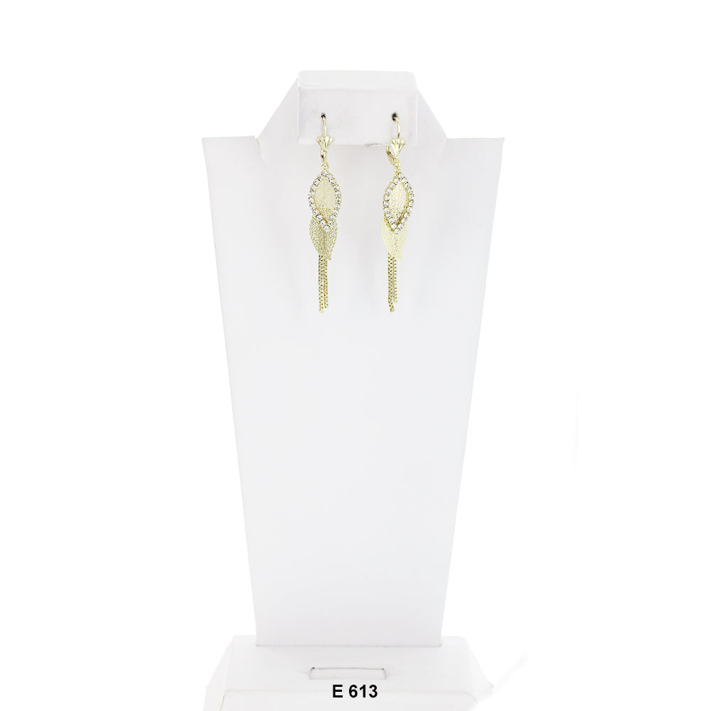 Hanging Leaves Earrings E 613