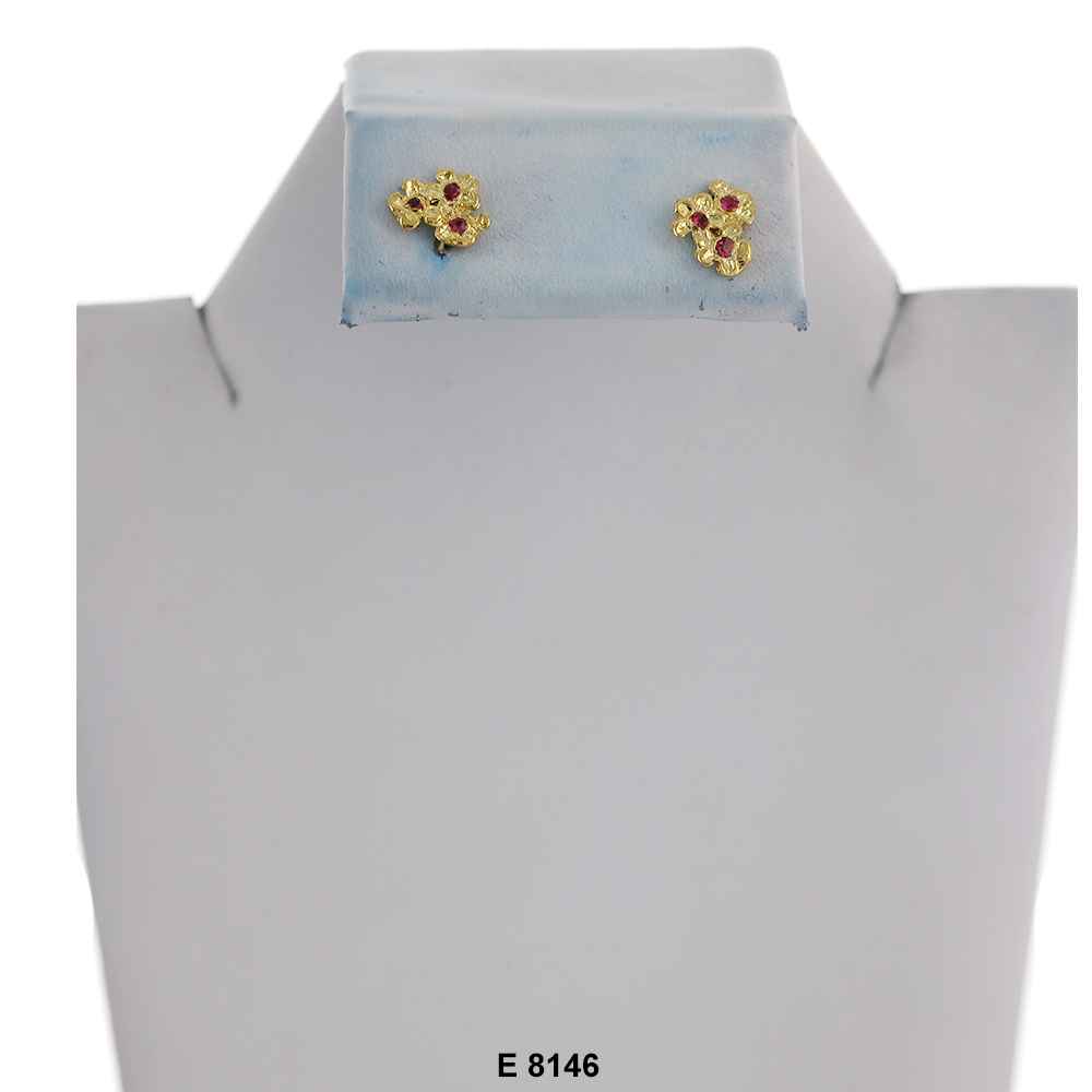 Flowers Stud Earrings E 8146