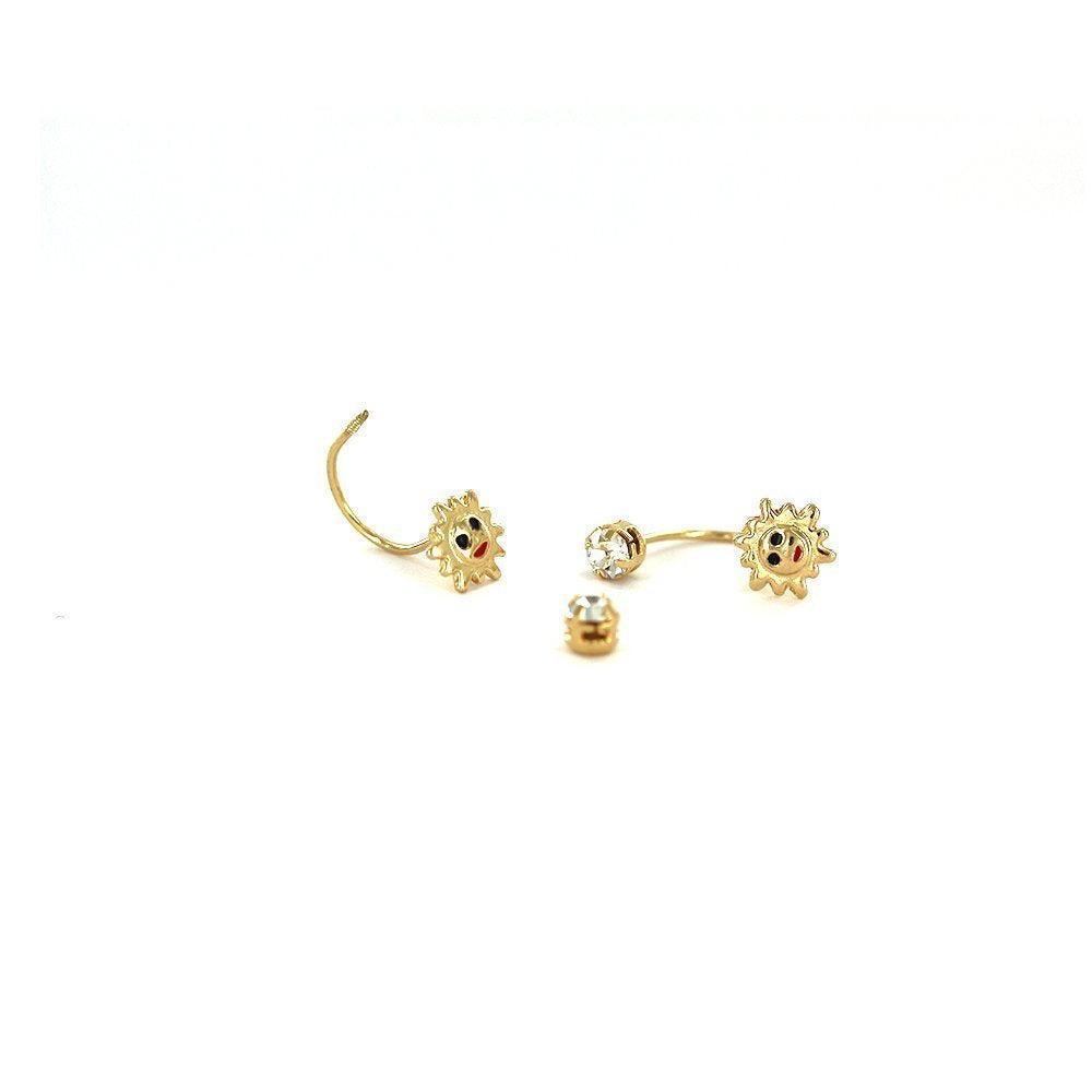 Sun Telephone Earrings E 8249