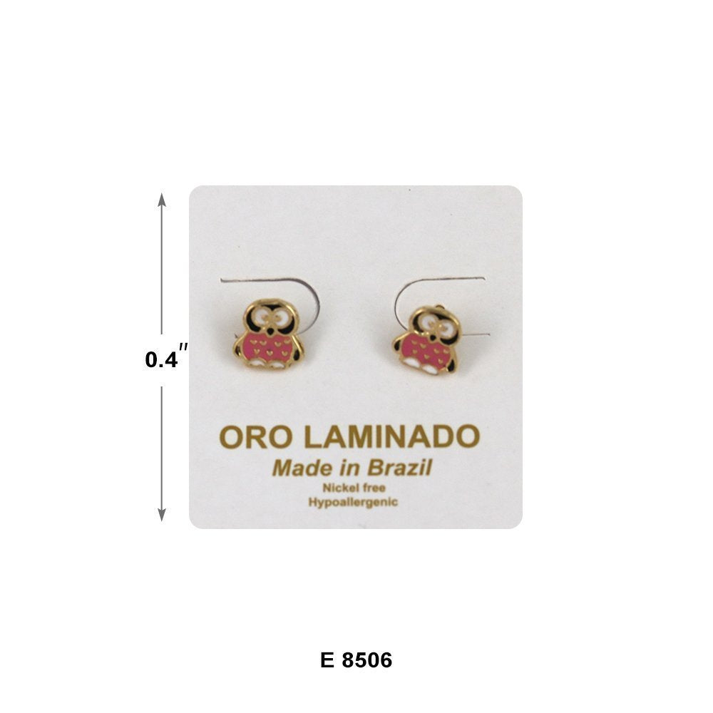 Snowman Screwback Earrings E 8506