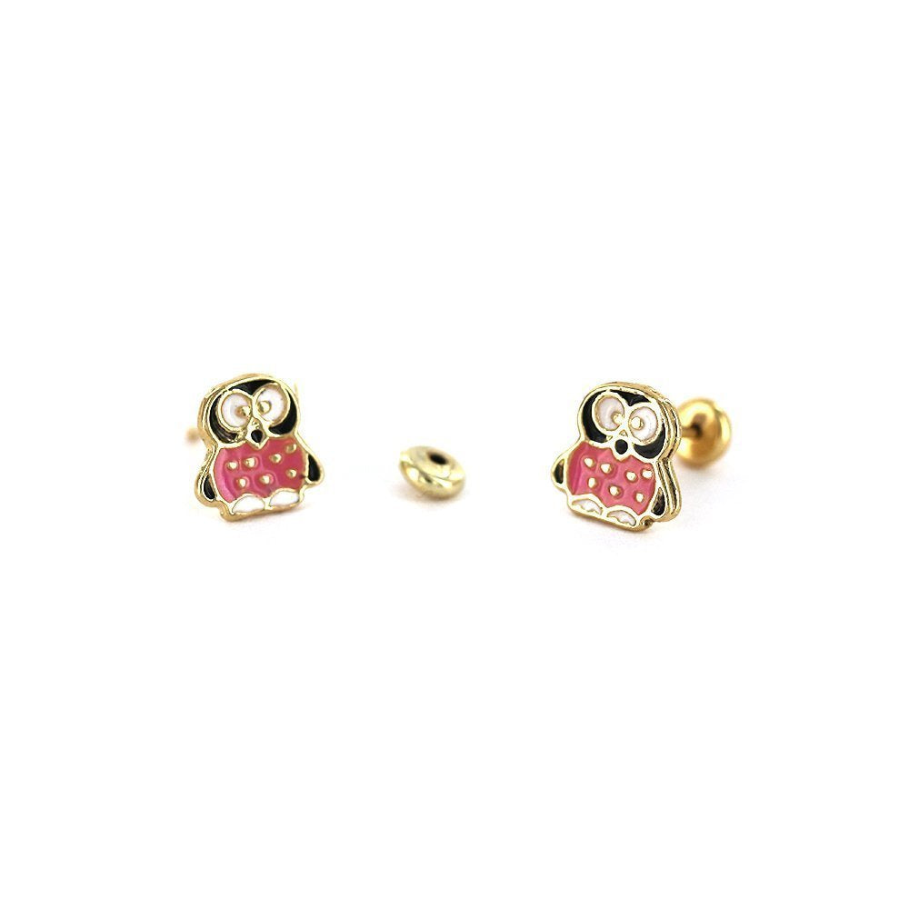 Snowman Screwback Earrings E 8506