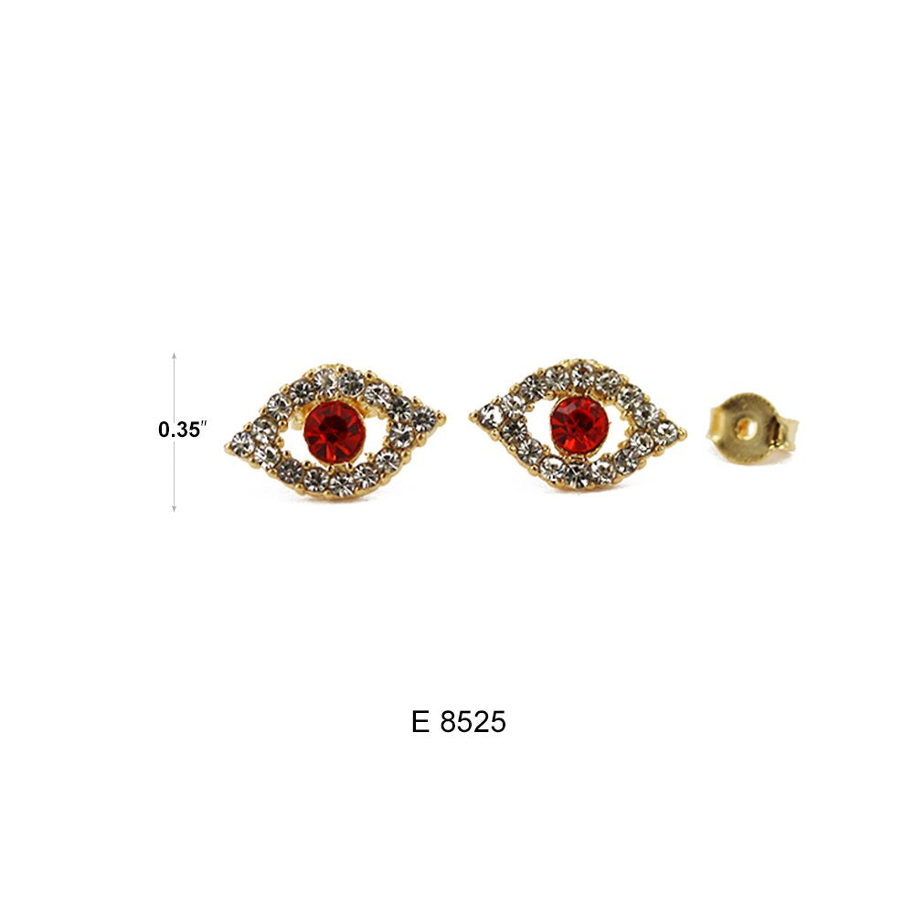 Evil Eye Stud Earrings E 8525