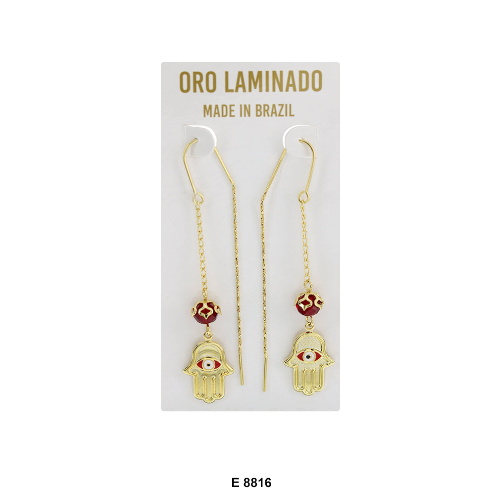 Hamsa Hand Violadores E 8816