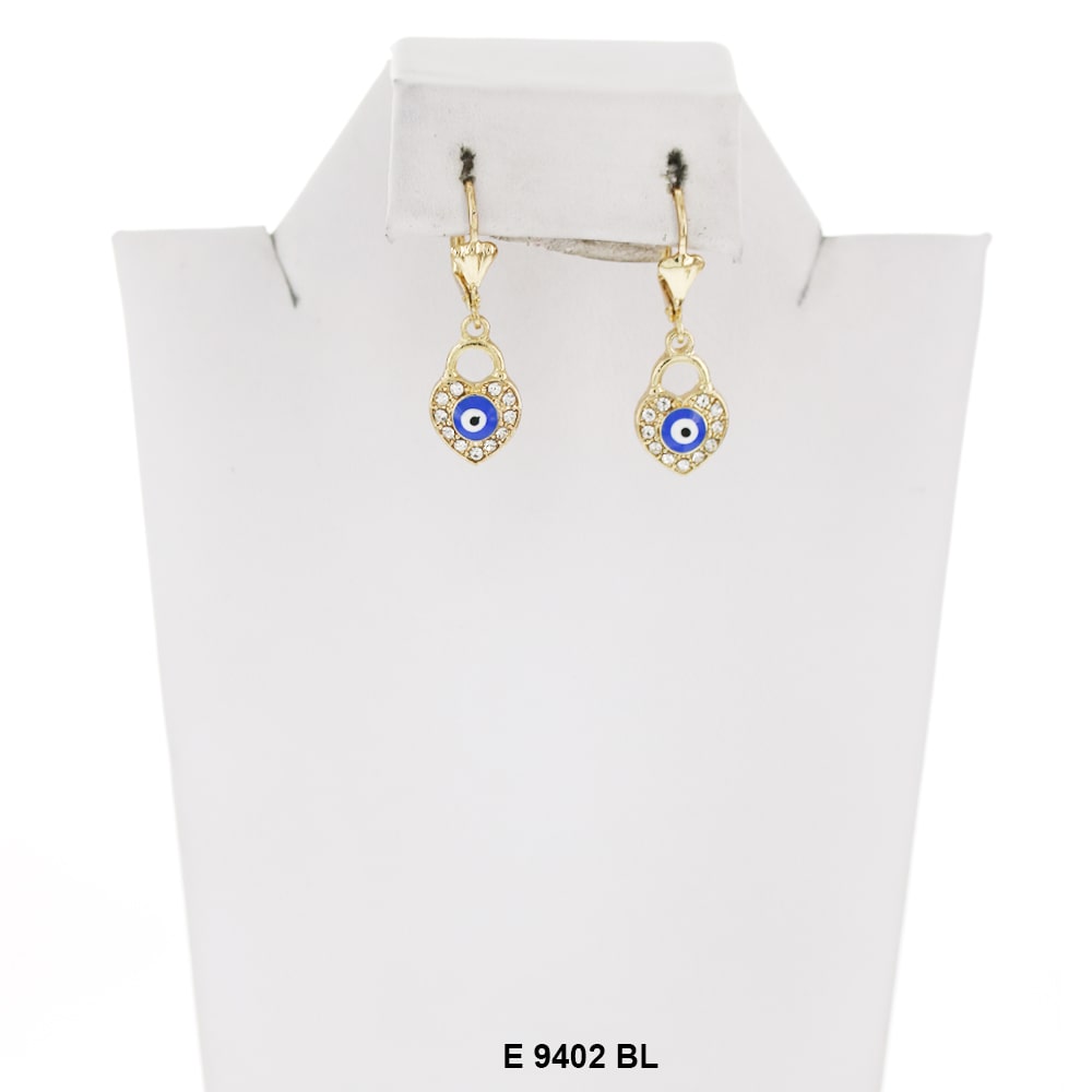 Evil Eye Earrings E 9402 BL