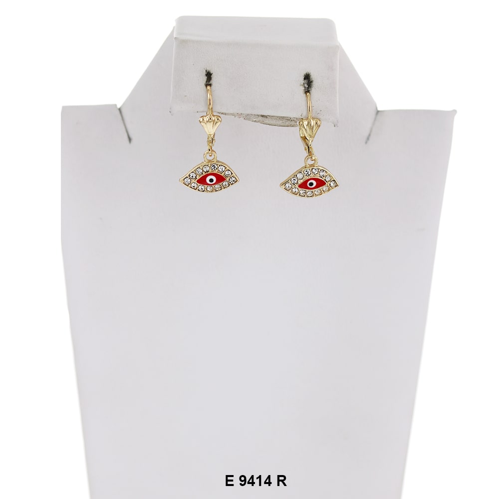 Evil Eye Earrings E 9414 R