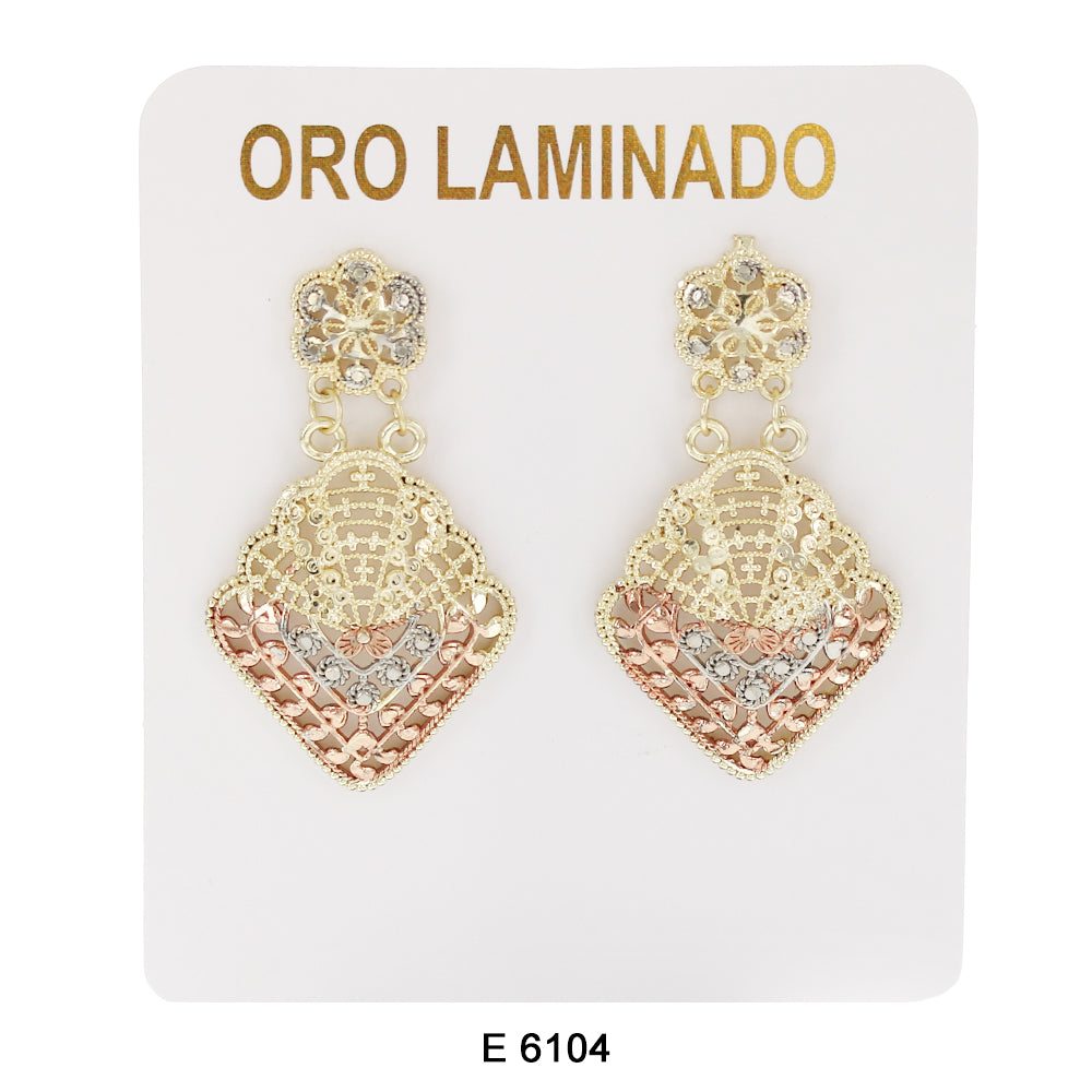 Diamond Filligree Earrings E 6104