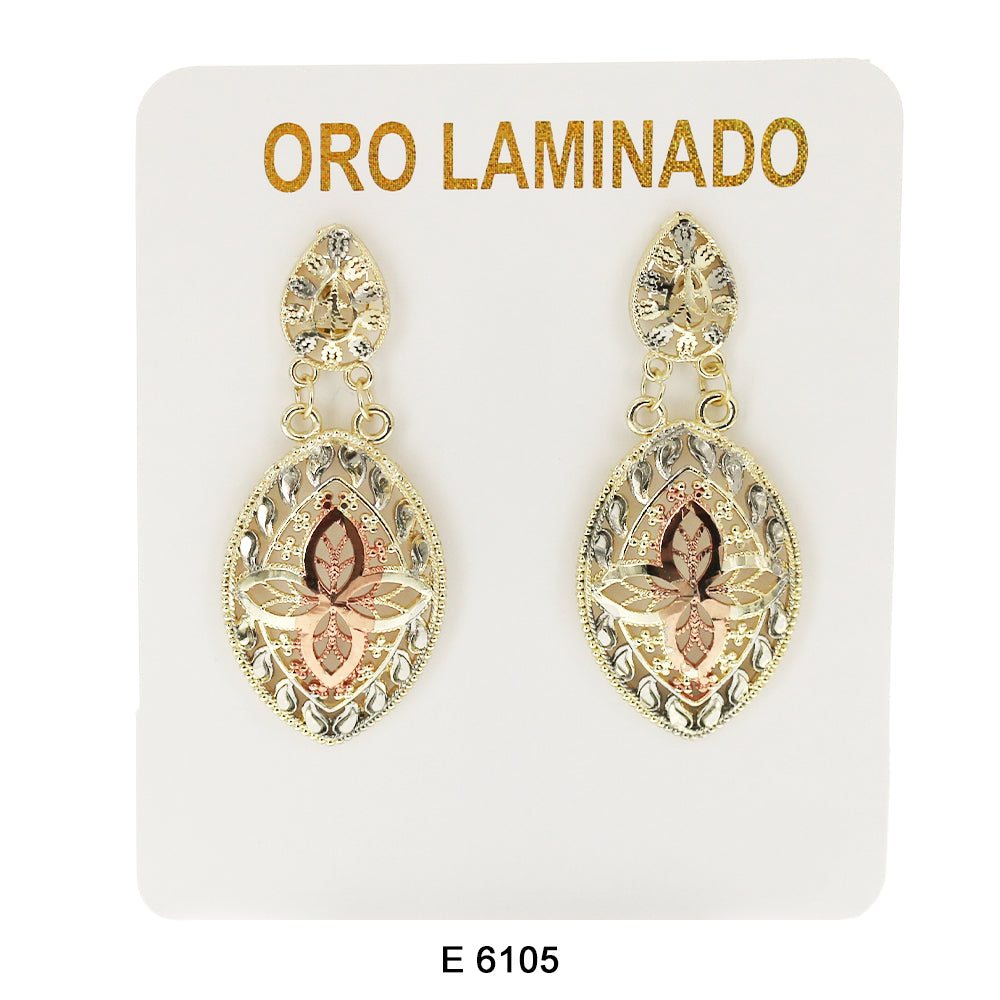 Oval Filligree Earrings E 6105