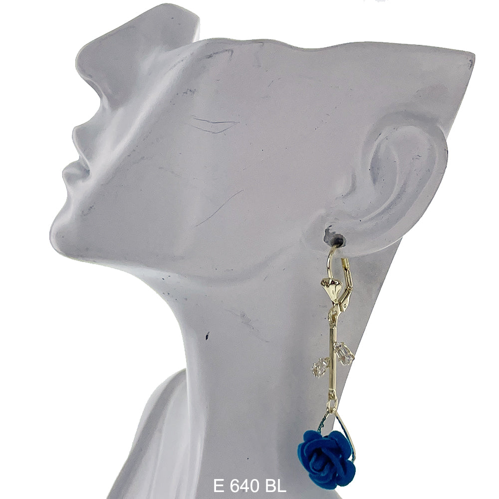 Duck Paw Earrings E 640 BL