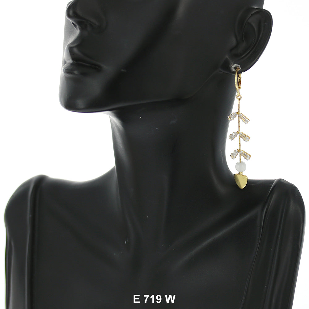 Hanging Earrings E 719 W