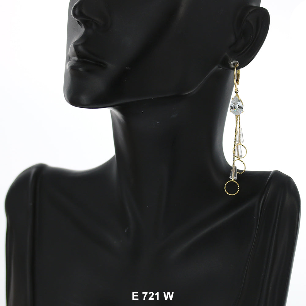 Hanging Earrings E 721 W