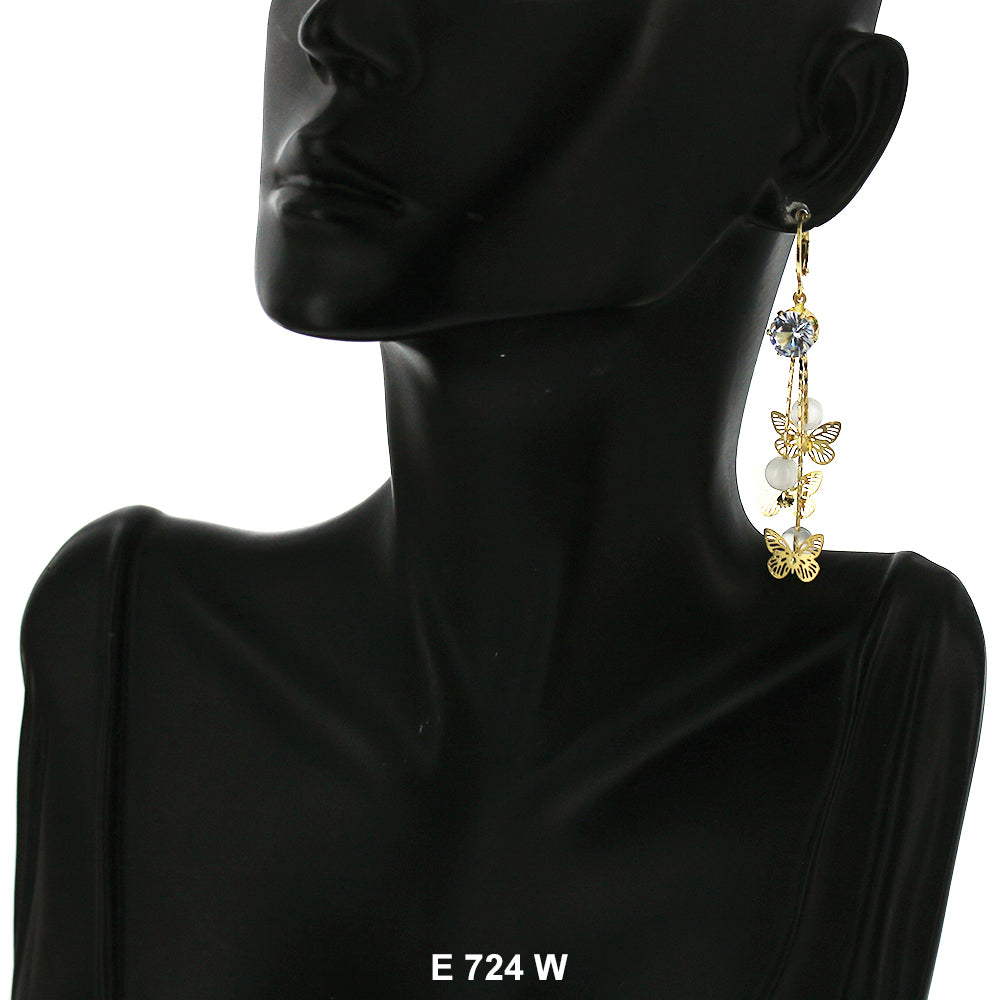 Hanging Earrings E 724 W