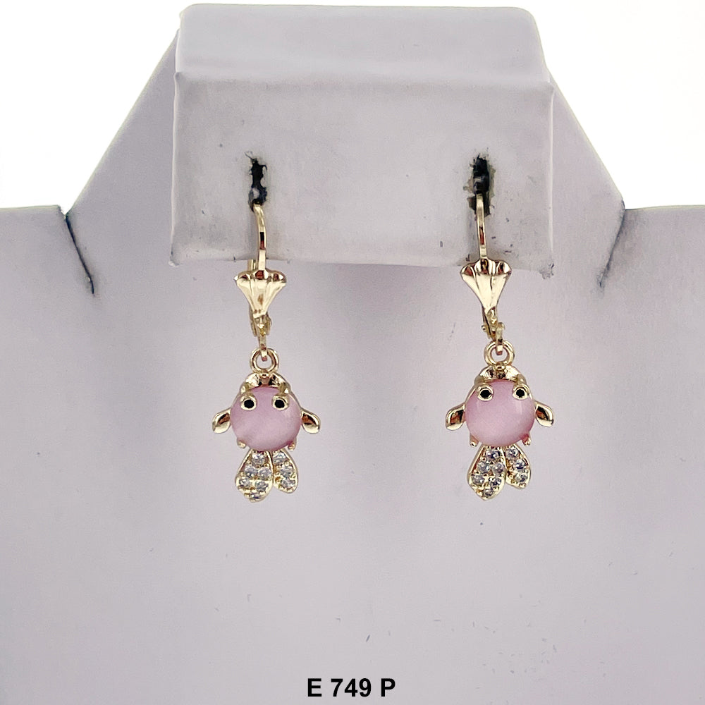 Duck Paw Earrings E 749 P